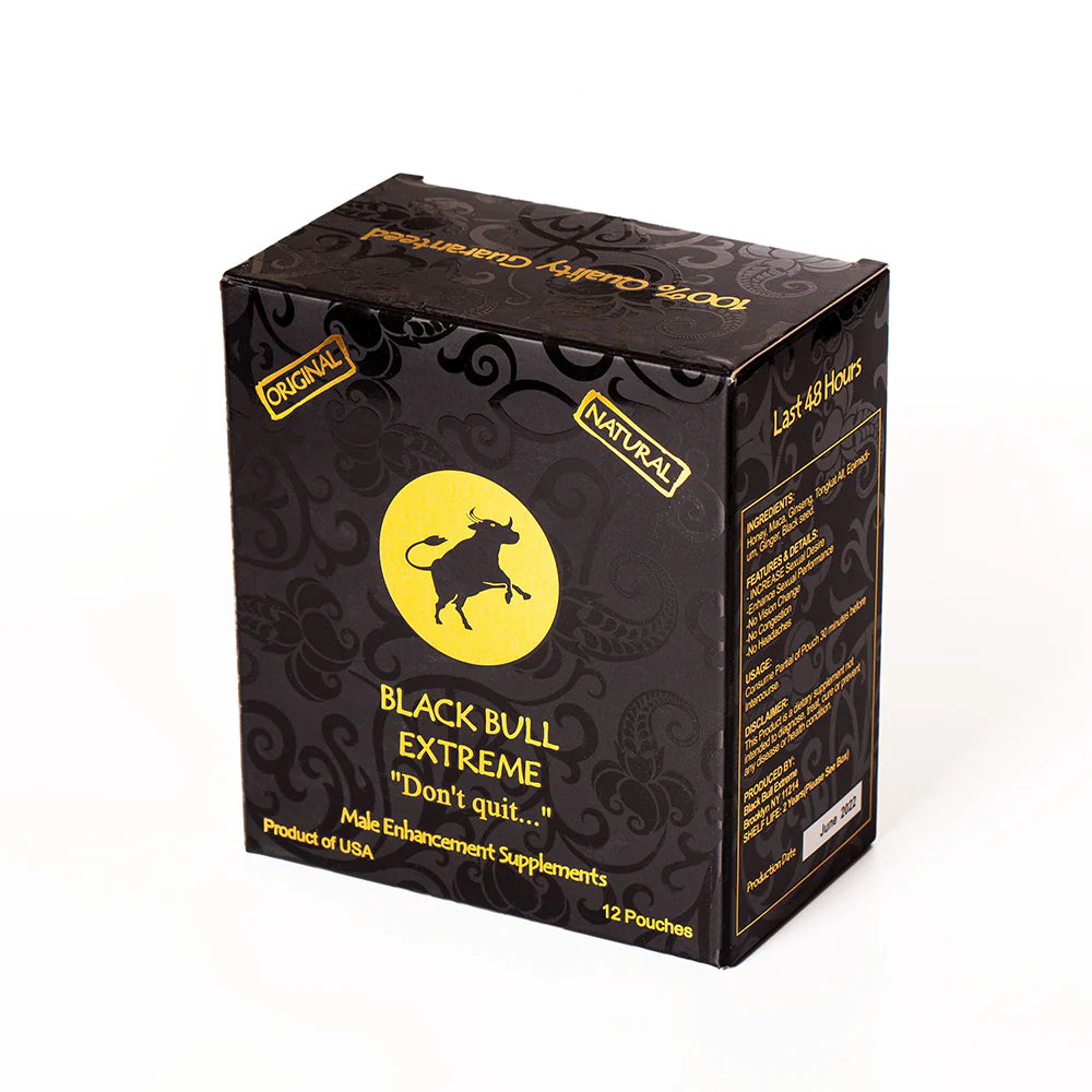 Black Bull Extreme Royal Honey (12 Pouches – 22 G)