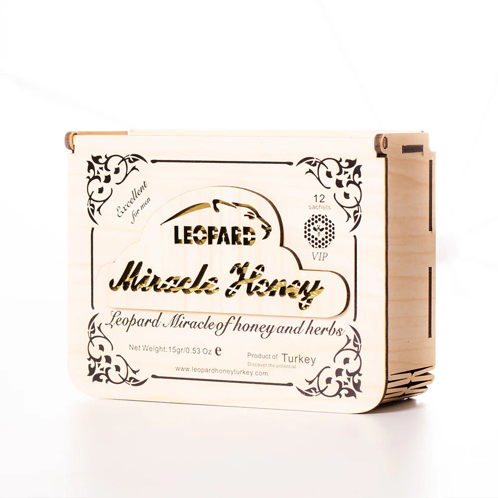 Leopard Miracle Royal Honey (12 Sachets – 15 G)